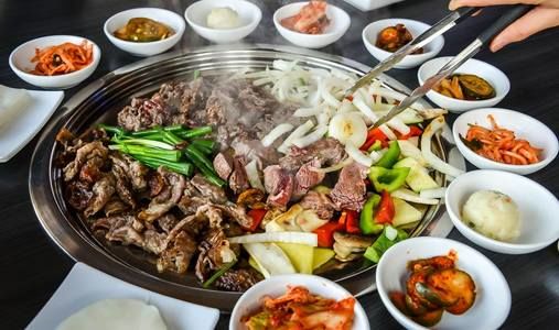 Gen korean bbq food